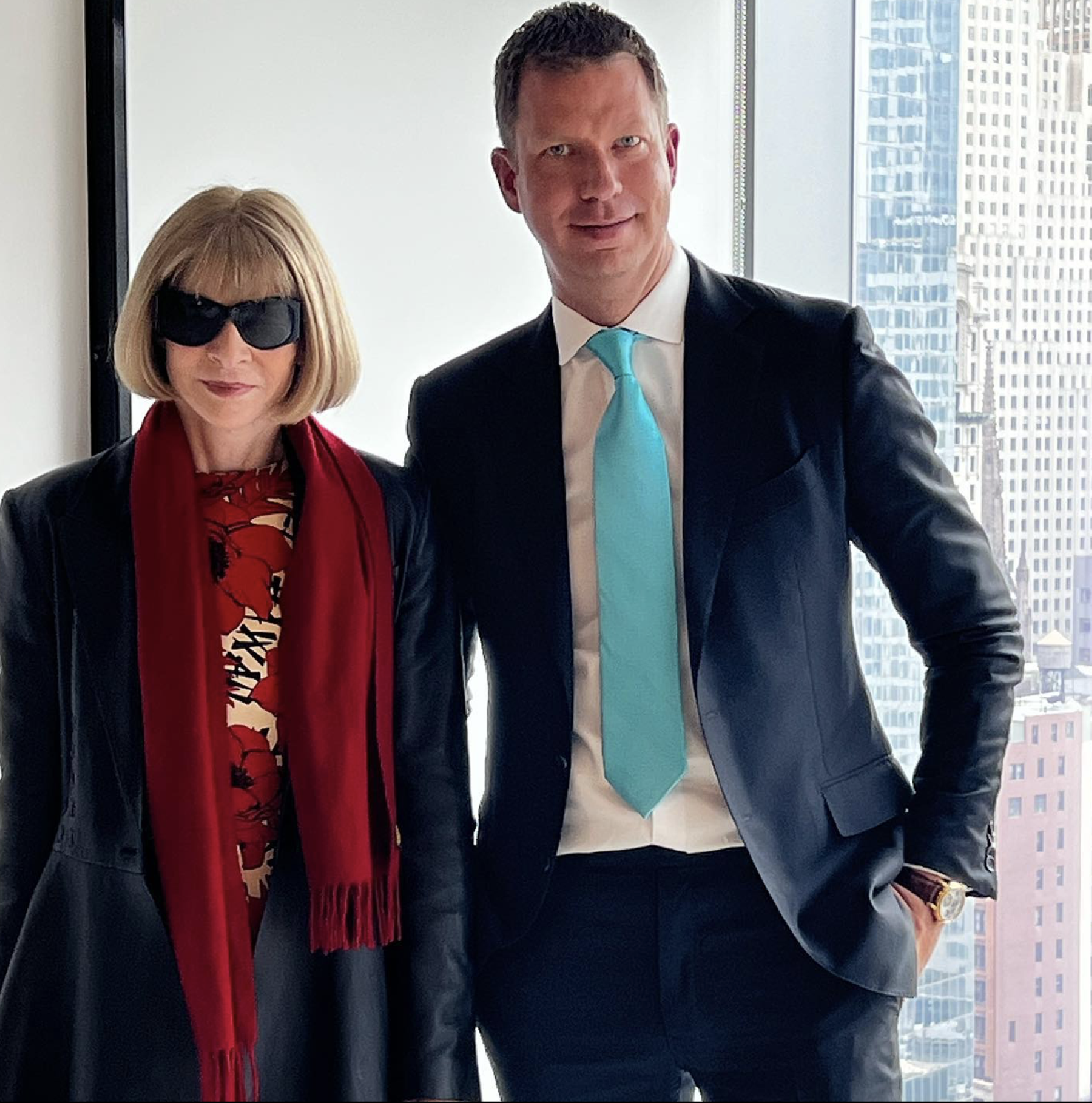 JT and Anna Wintour