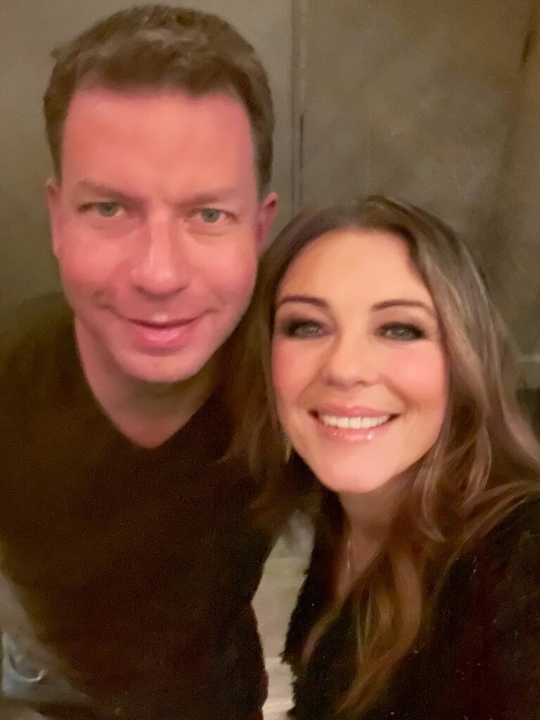 JT and Elizabeth Hurley