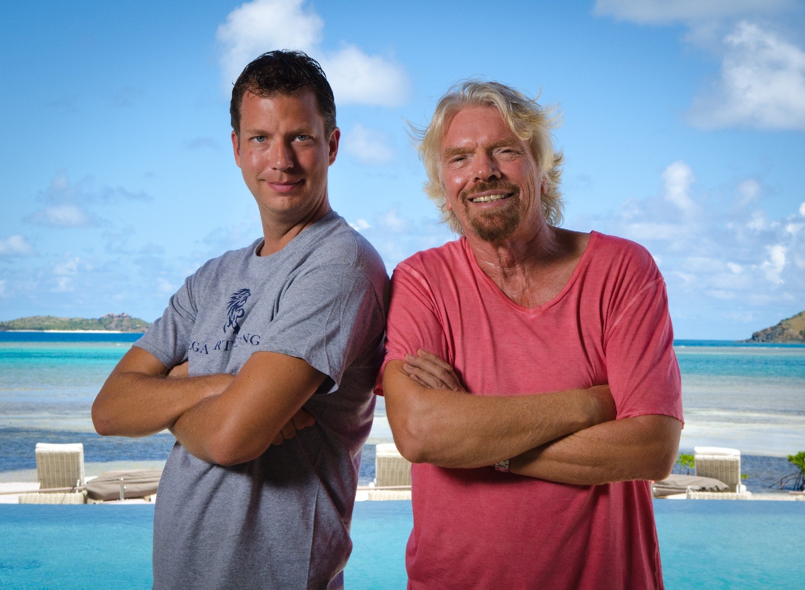 JT and Richard Branson