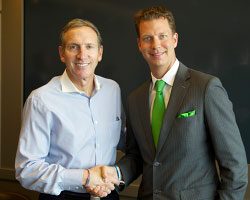 jt and howard shultz