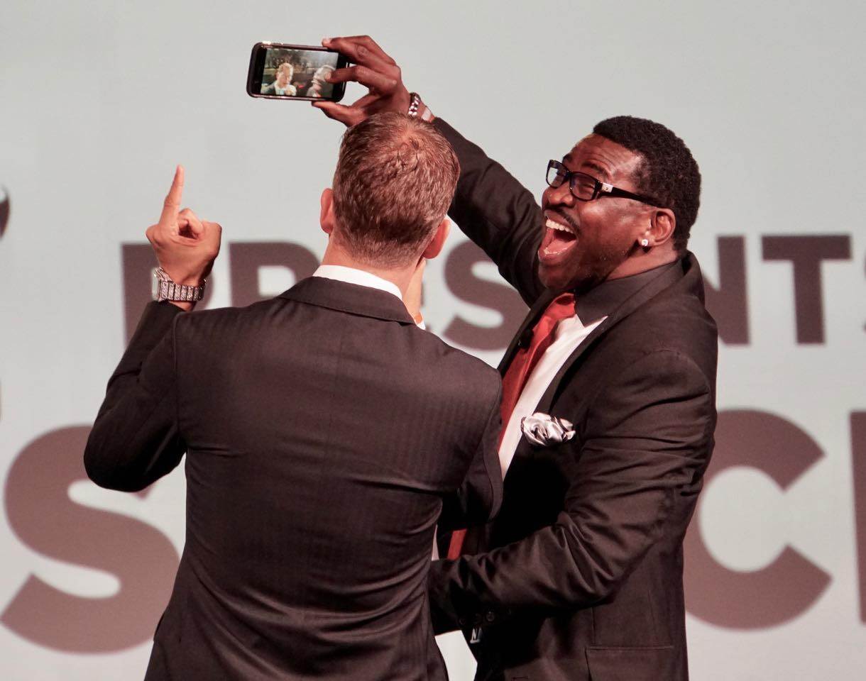 jt and michael irvin